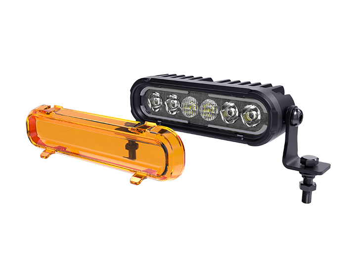 6in Line white and amber position light motocycle lighting